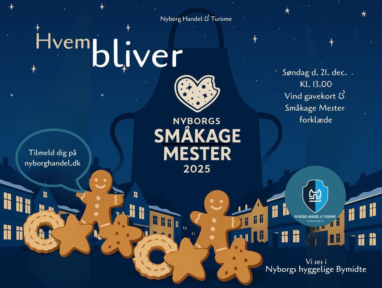 Konkurrence: Hvem bager Nyborgs bedste jule-småkager?