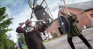 Vikinge-marked på Skenkelsø Mølle Museum