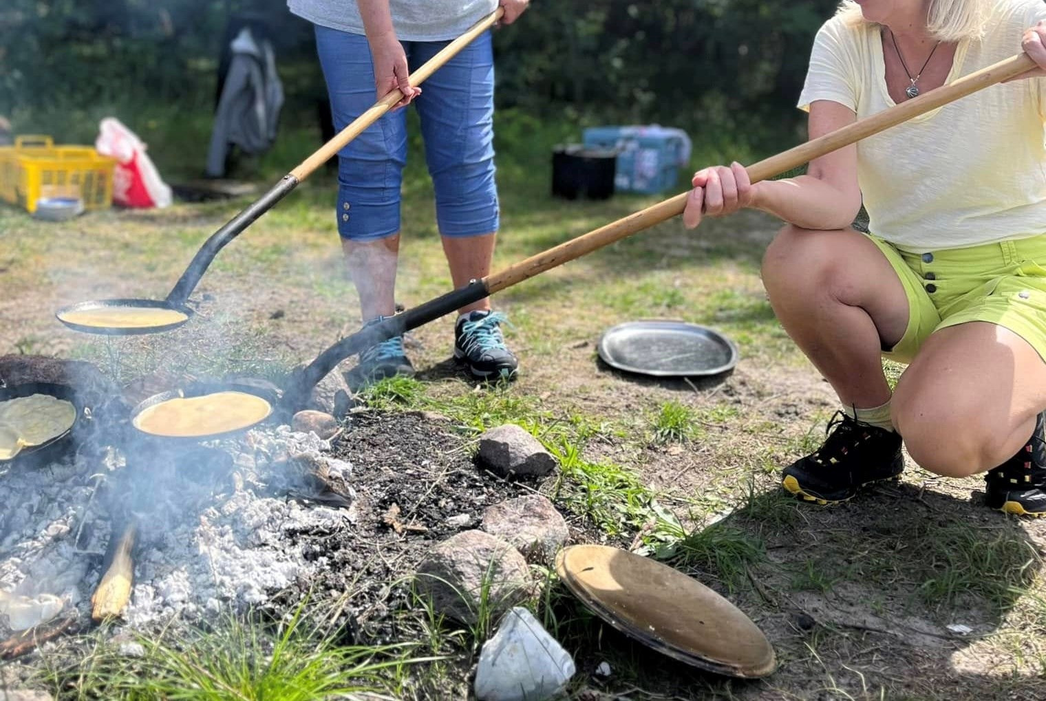 Cleanup og bålhygge i Høve Skov og Strand