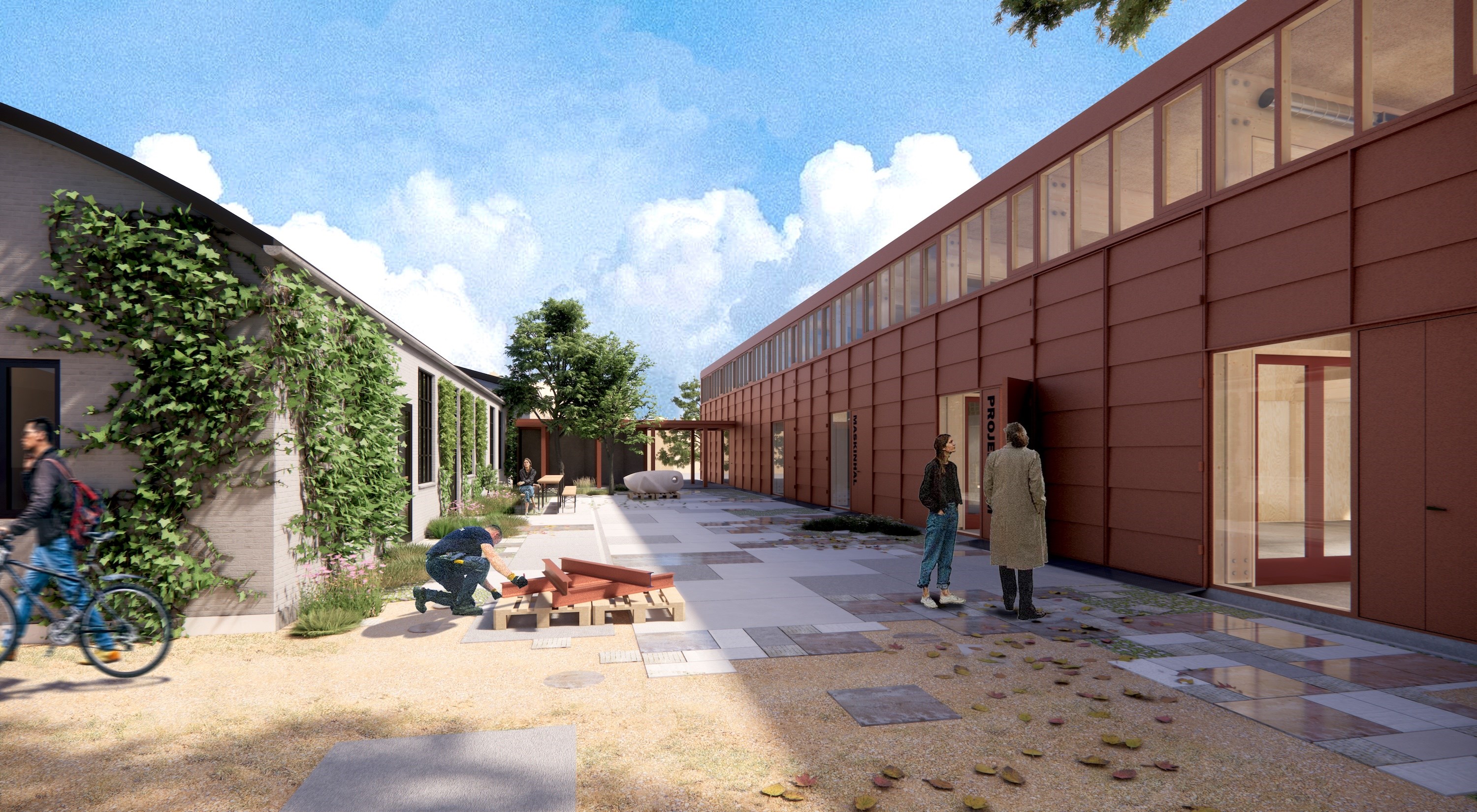 Åbningsfest og indvielse af ny værkstedsbygning