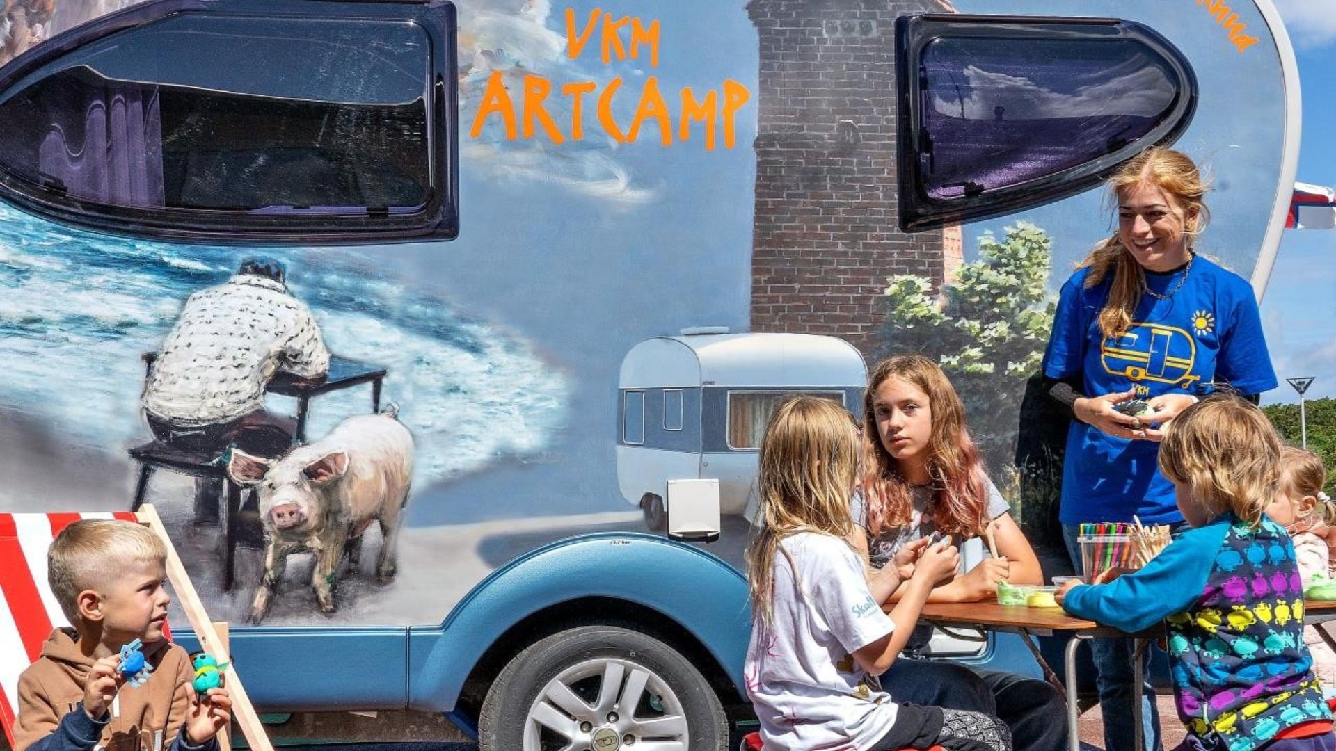 ArtCampen "Knud" til kulturpunkt i Sindal