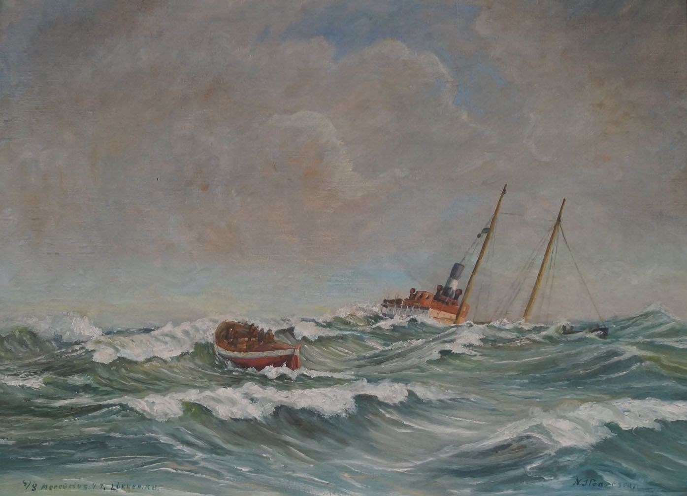 Døden i bølgerne - strandinger ved Løkken