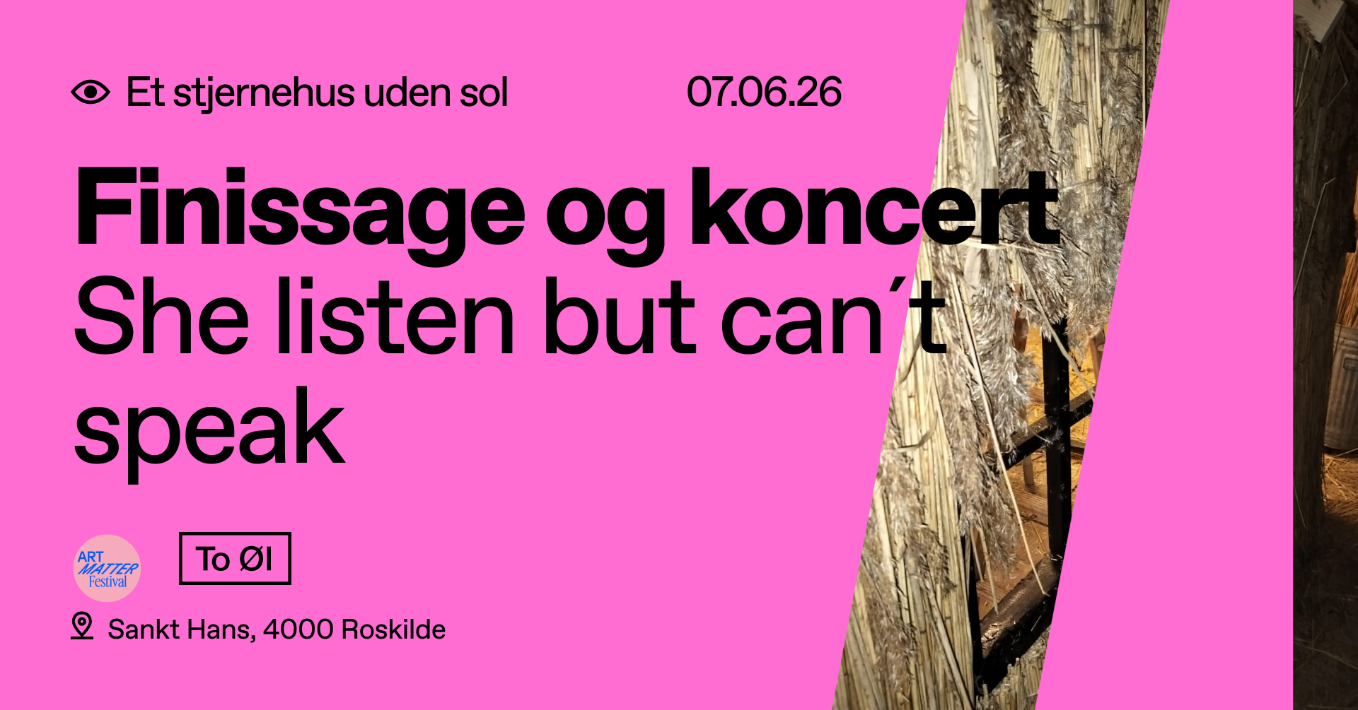 Finissage: Et stjernehus uden sol