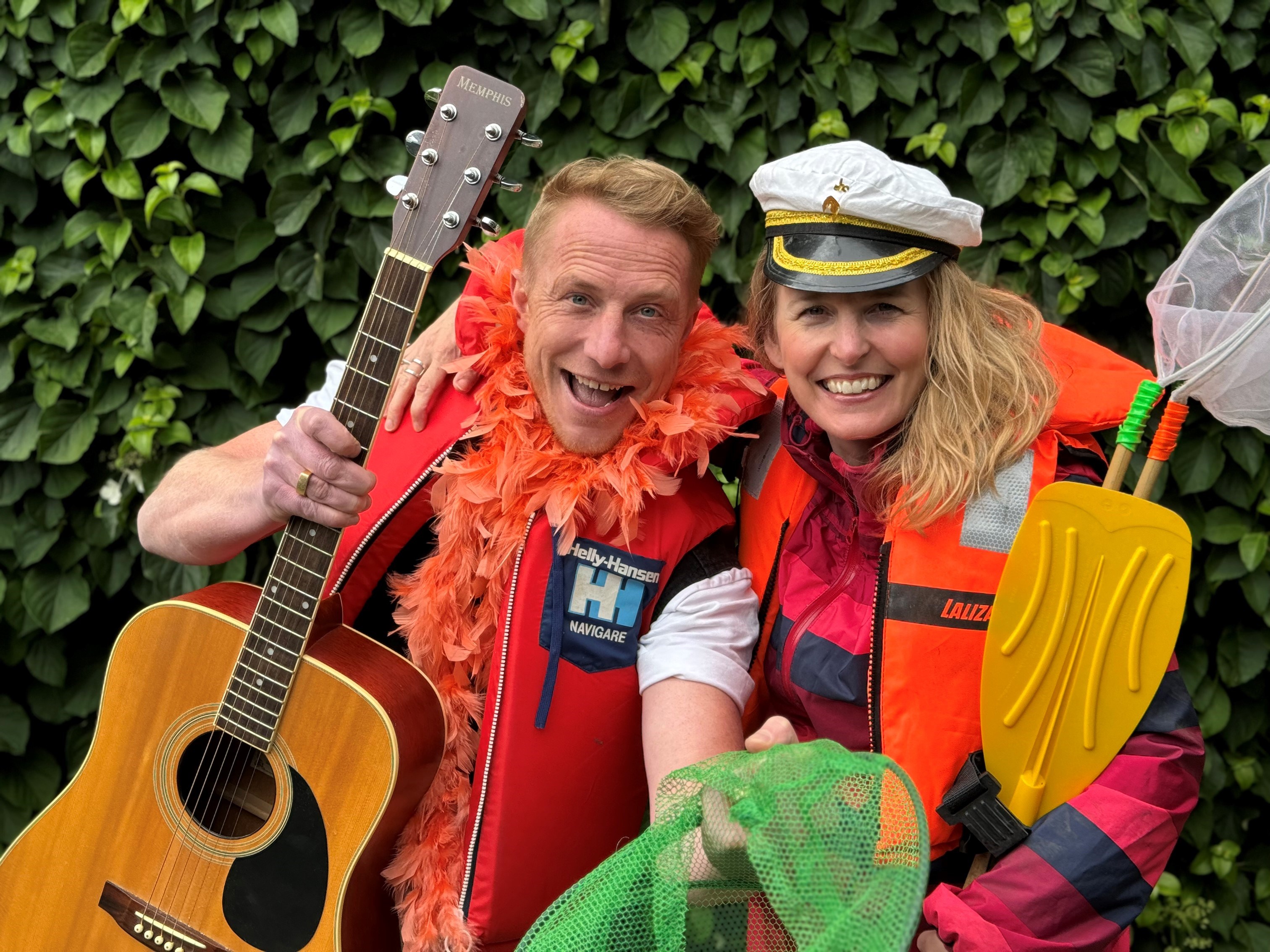 Show med Jeppe og Marie kendt fra Lille Nørd