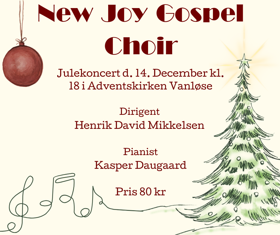Julekoncert 2025 - New Joy Gospel Choir