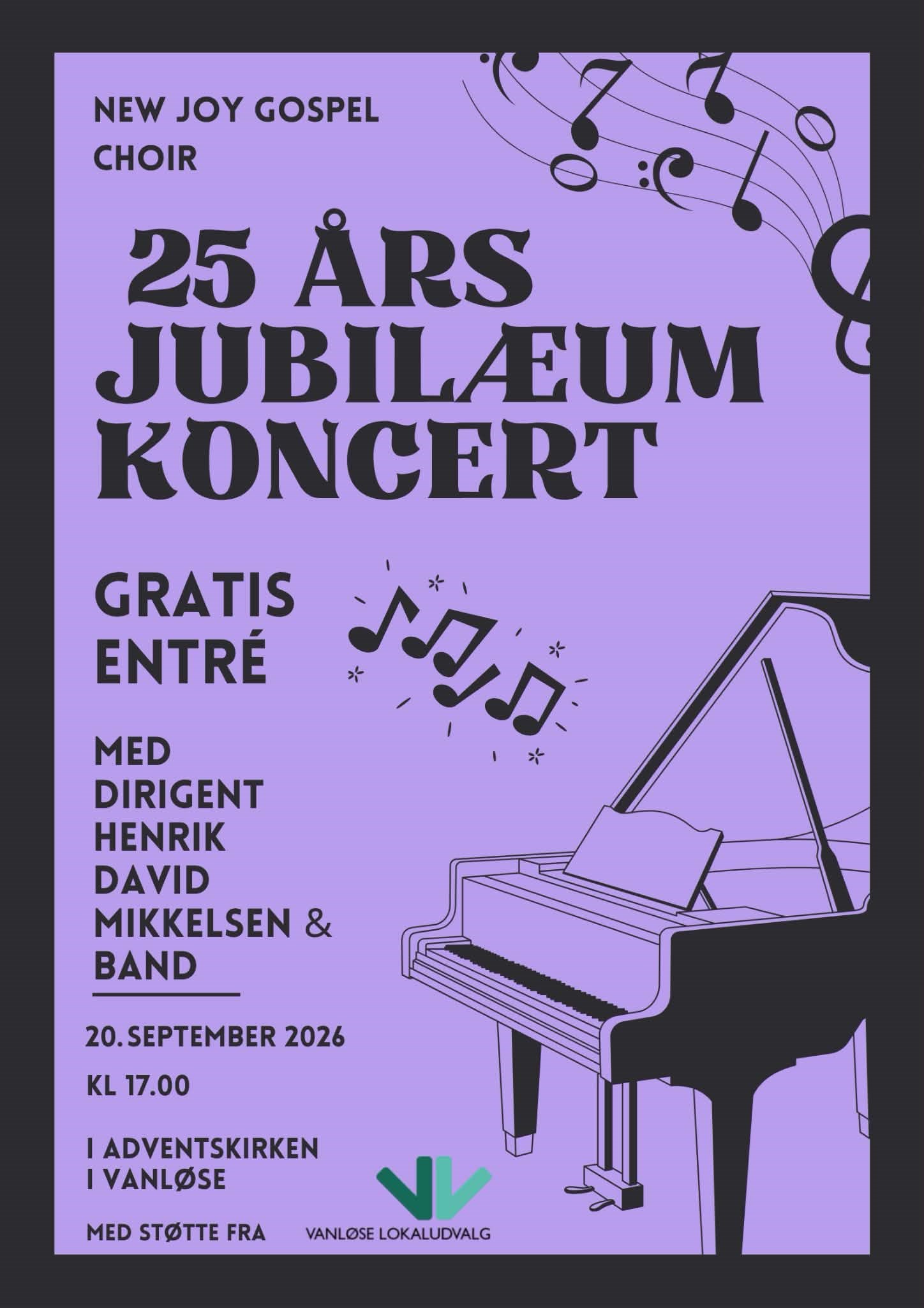 New Joy Gospel Choir - 25 års jubilæumskoncert
