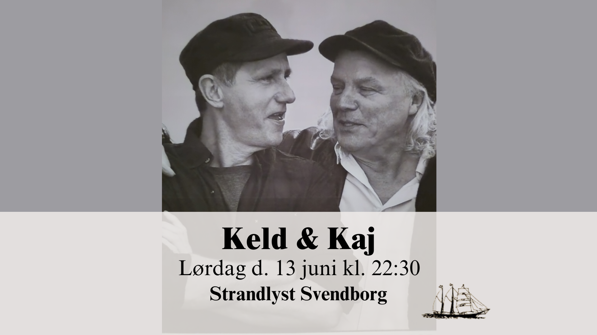 Keld og Kaj spiller live på Strandlyst