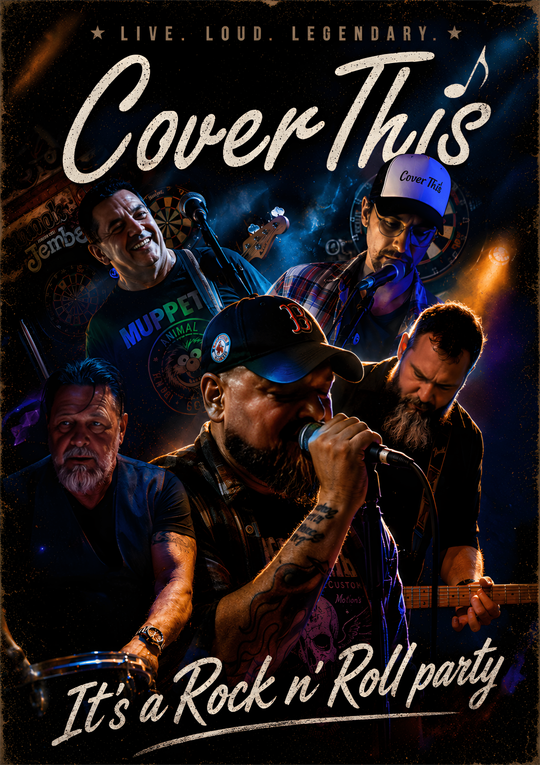 Cover This Live på Sportspubben