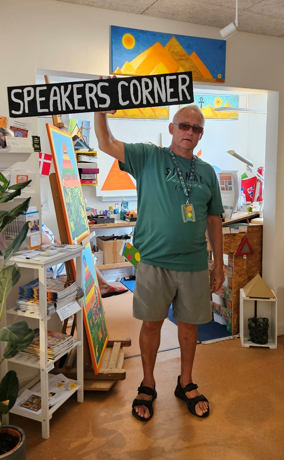 Speakers Corner på Korsør Torv indvies