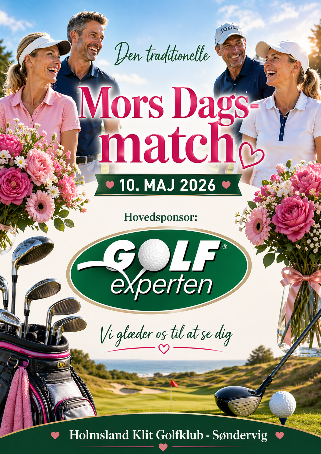 Mors dags match i Holmsland Klit Golflub -Søndervig