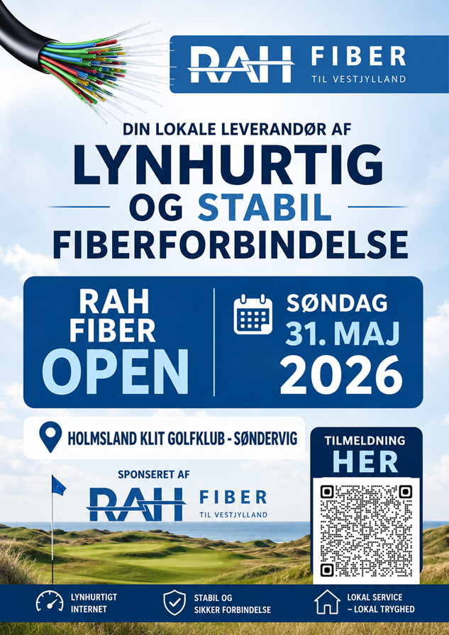 RAH FIBER OPEN - golfmatch I Holmsland Klit Golfklub - Søndervig