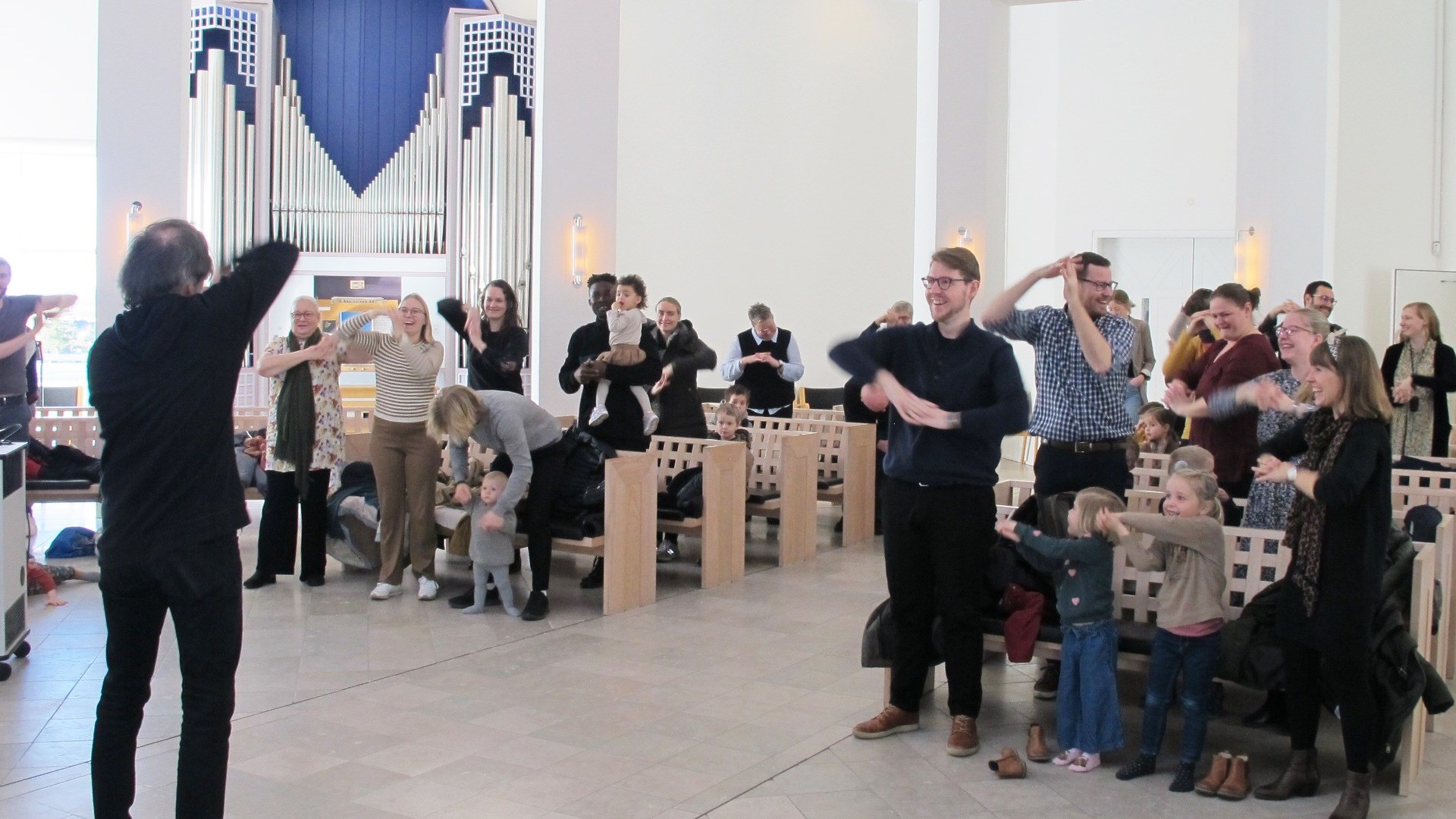 Morgensang for Lystrup Elsted Dagtilbud