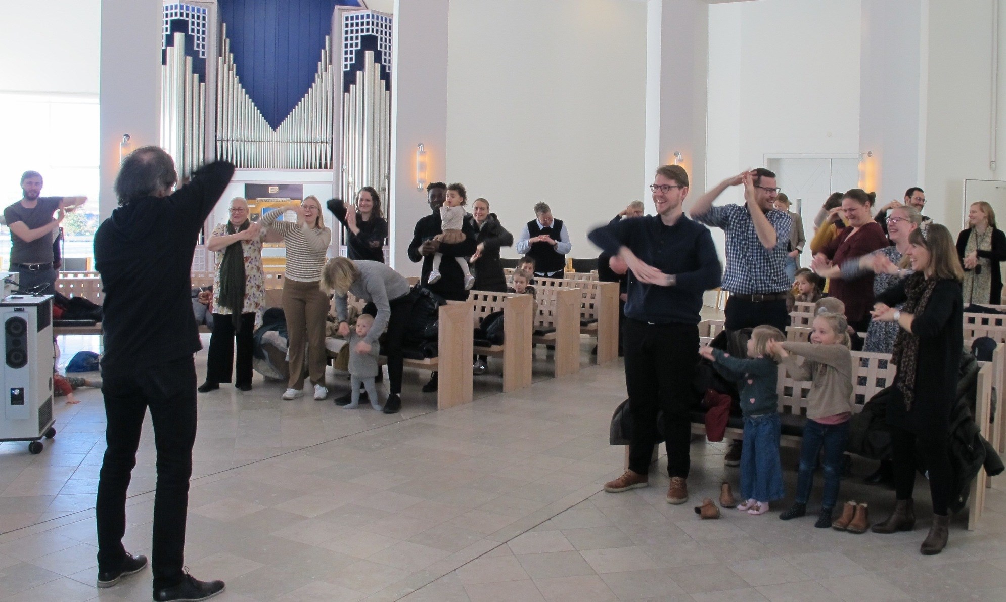 Morgensang for Lystrup-Elsted Dagtilbud