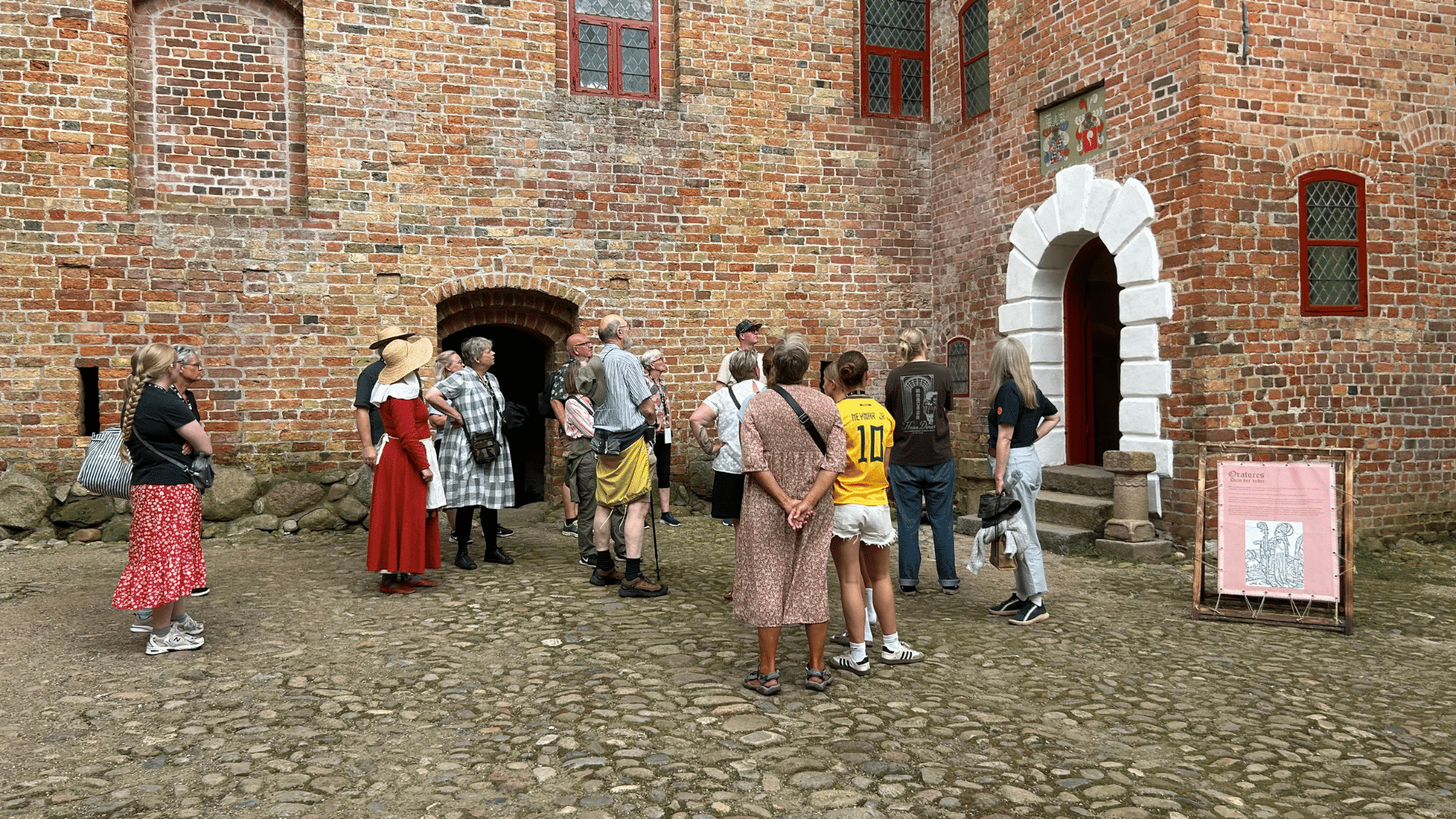 Omvisning på Spøttrup Borg