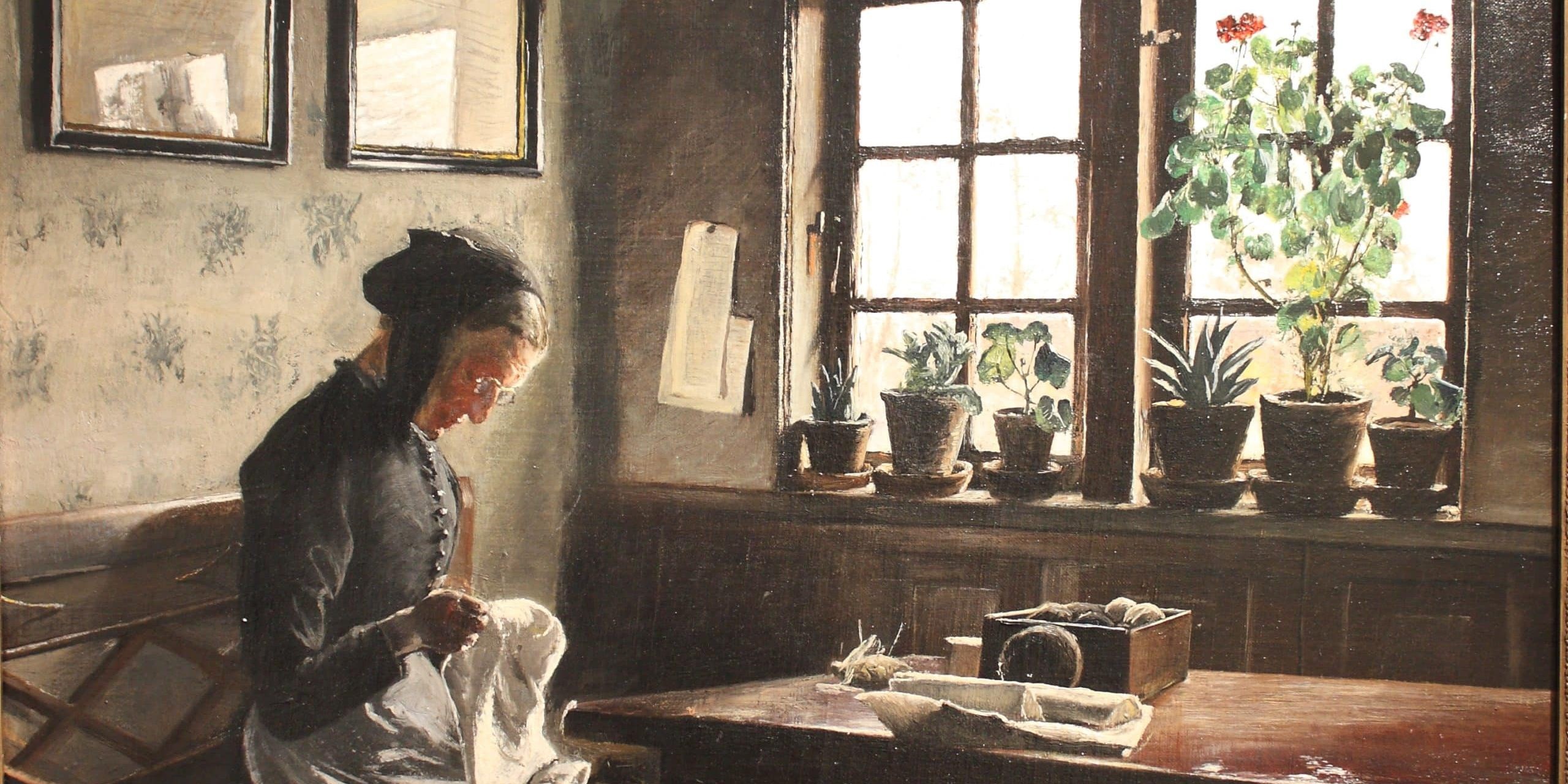 Kampen om kvindernes dannelse i Danmark 1850-1950 set gennem et nåleøje - Foredrag d. 26. feb. kl. 1