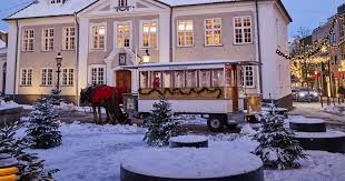 Hestevognskørsel i julens Randers