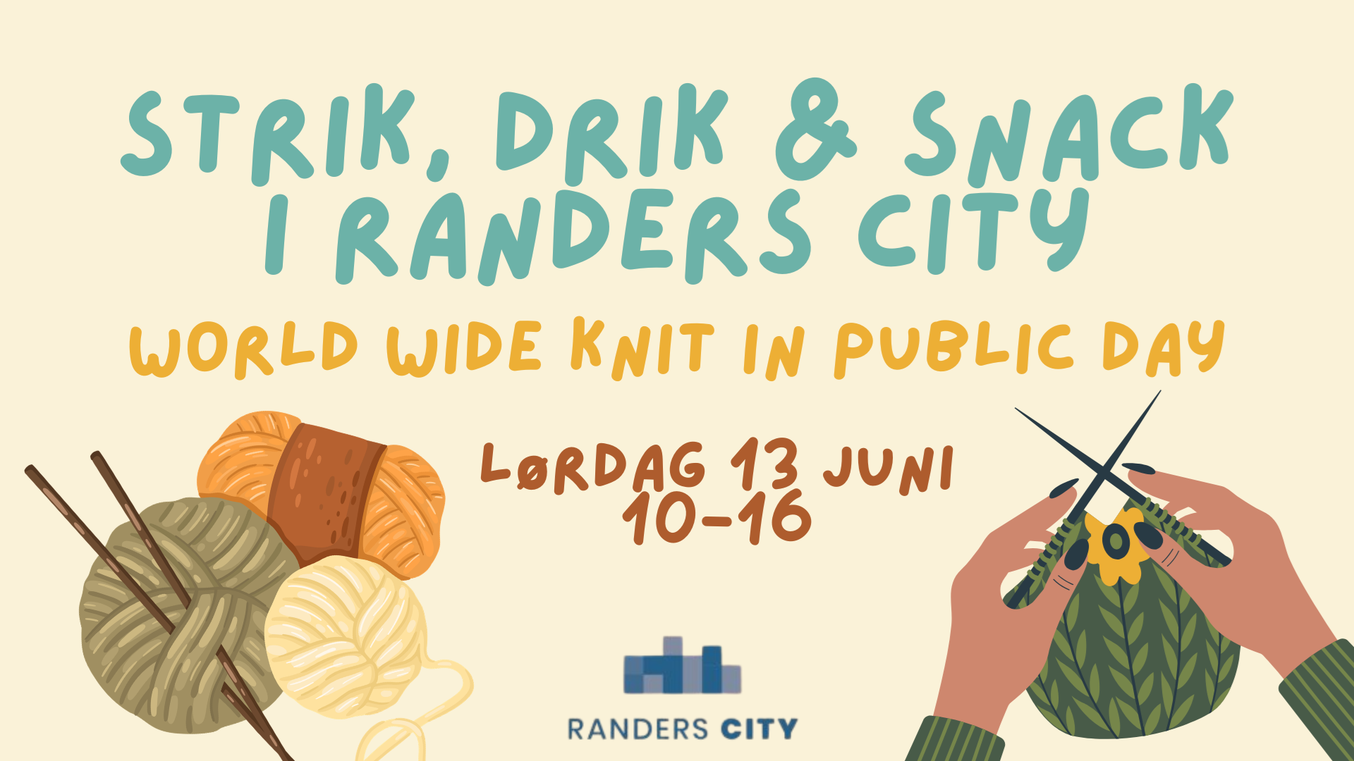Strik, Drik & Snack - En kreativ rute gennem byen