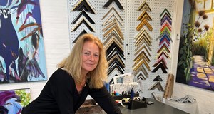 Inge Hørup udstiller