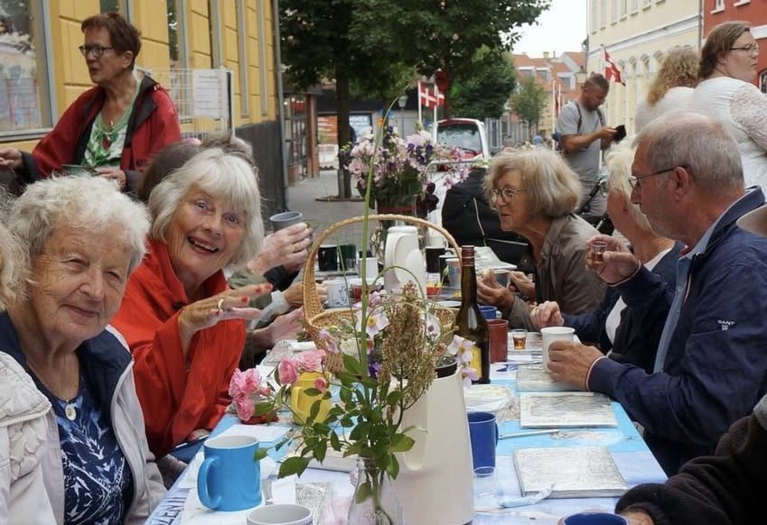 Gratis morgenbord i Algade