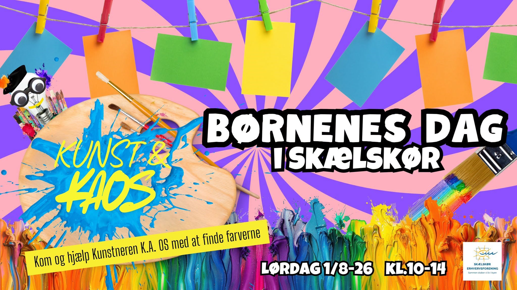 Børnenes Dag - Hjælp kunstneren K.A.O.S.!