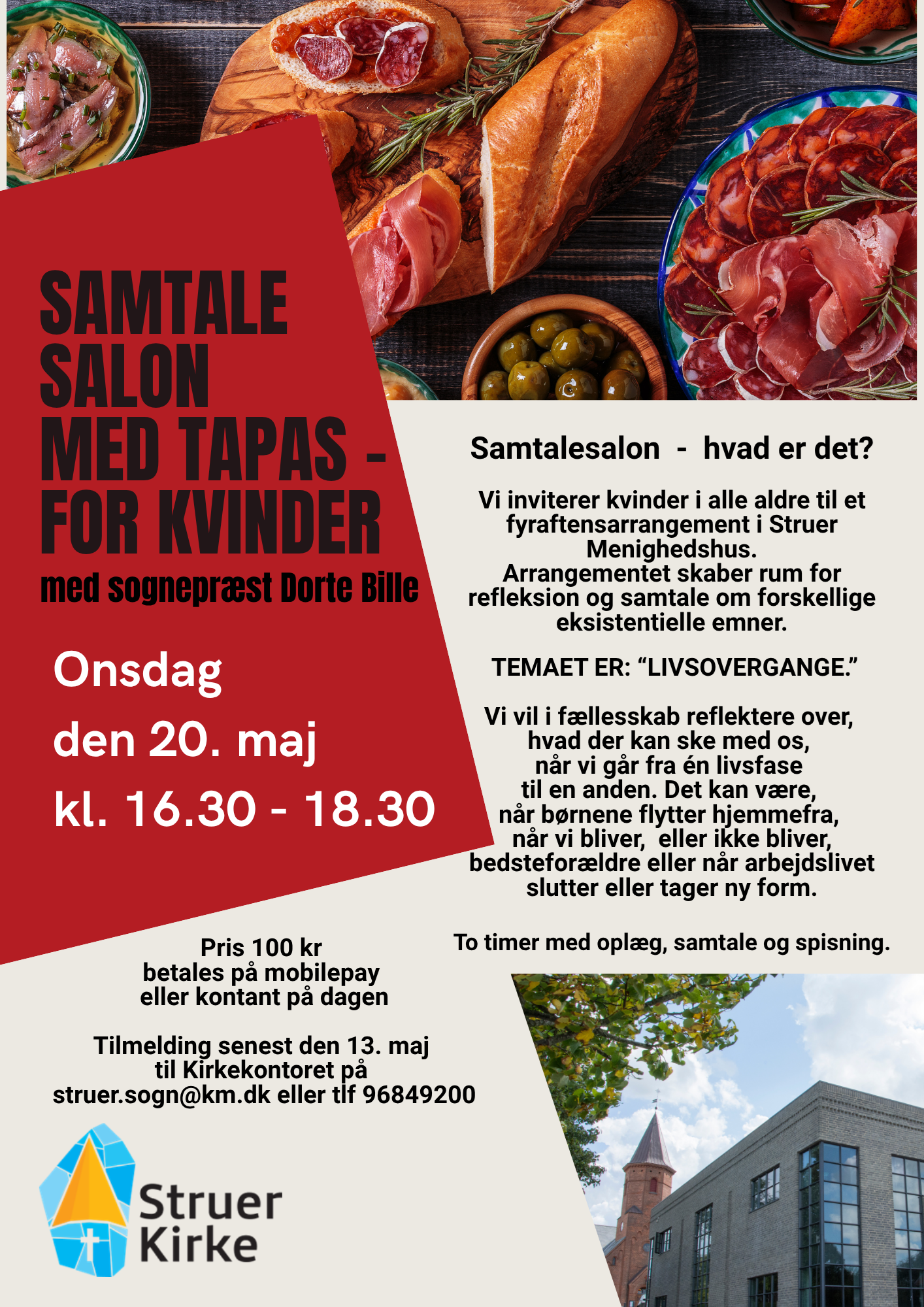 Samtalesalon med tapas