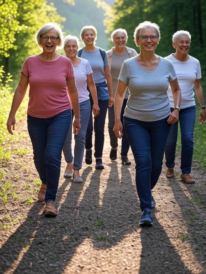 Intervalggang i skoven