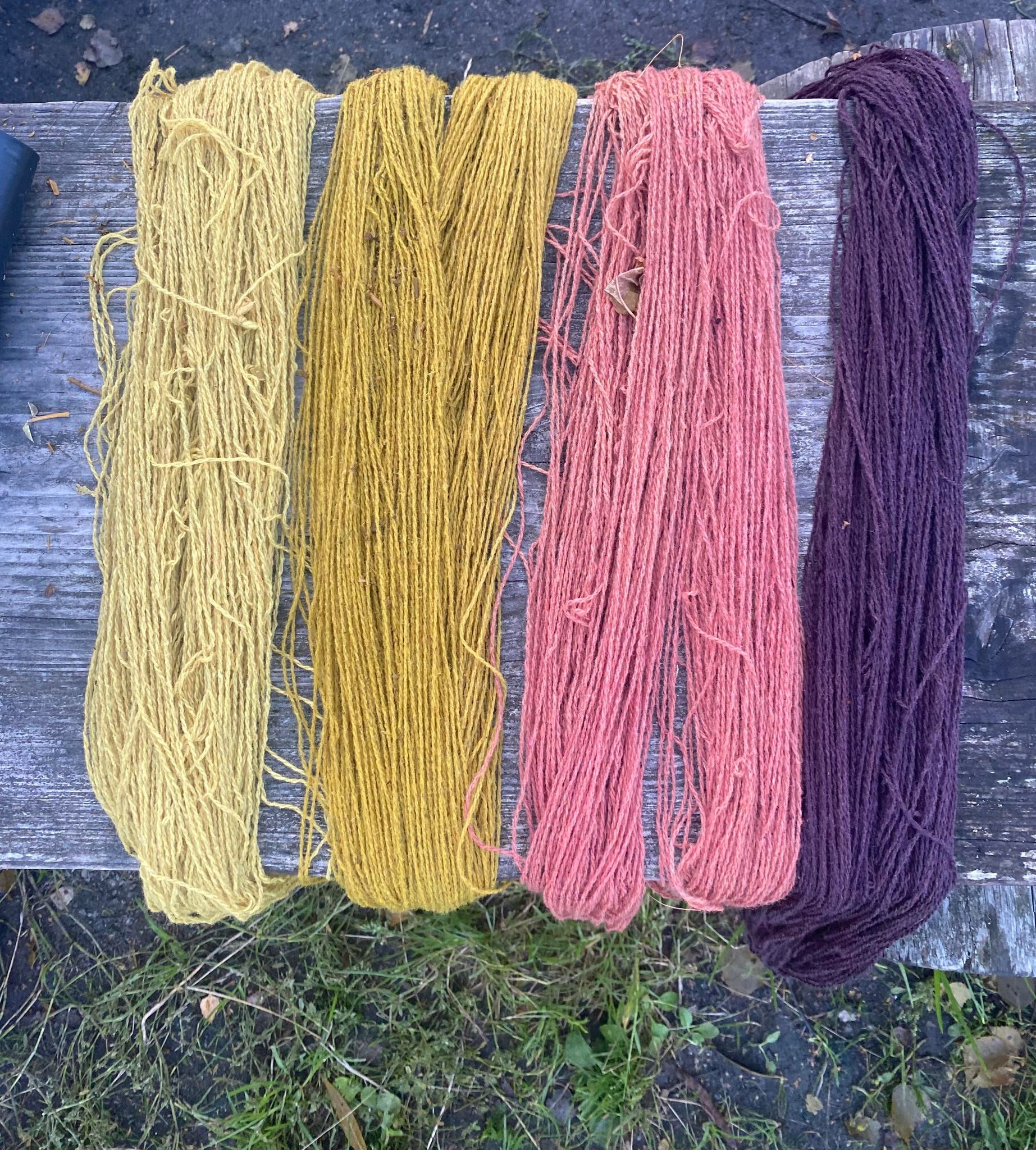 Plantefarvet garn - Workshop for begyndere