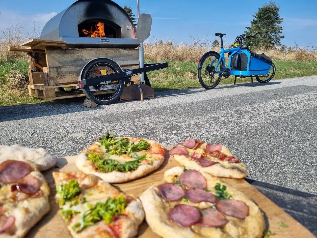 Pizzacyklen ruller ind! Lav din egen minipizza - workshop for børn og voksne