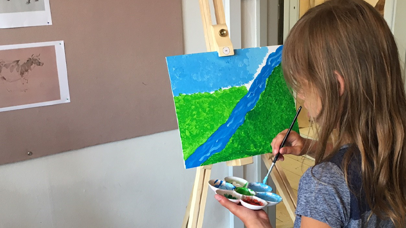 Mal dit eget mesterværk i vinterferien