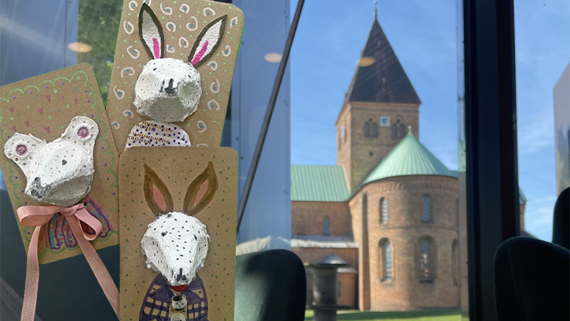 Klip, lim og pynt fine påskedyr i Tingstedet