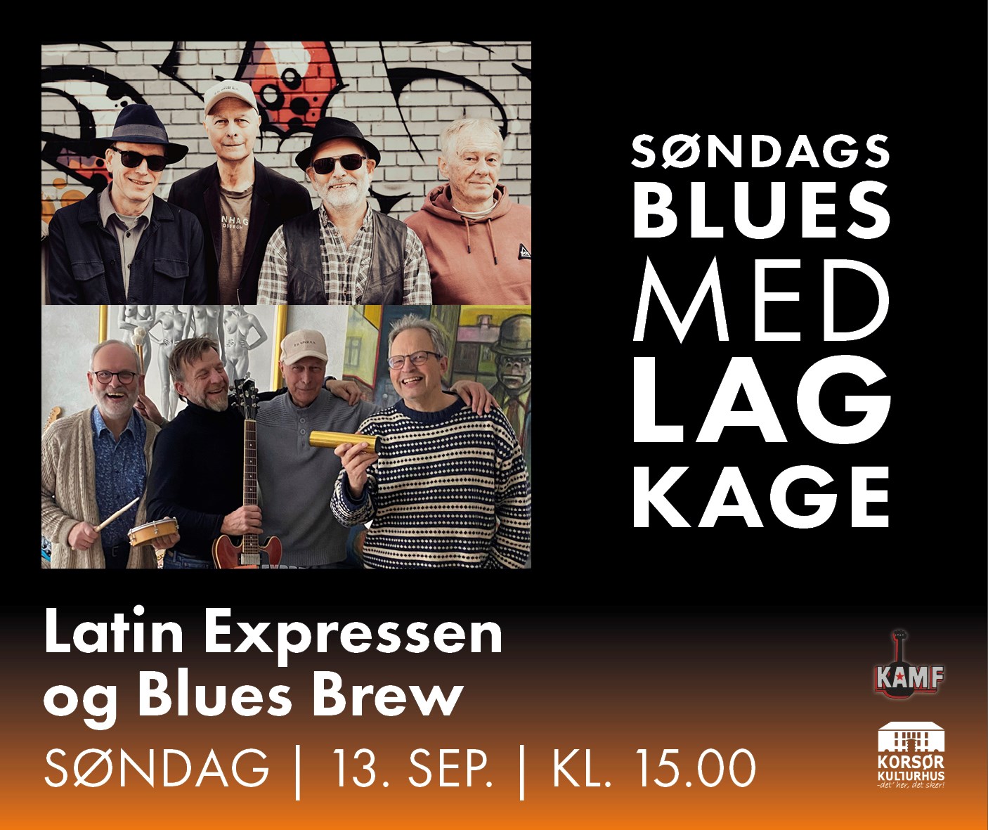 Blues og lagkage