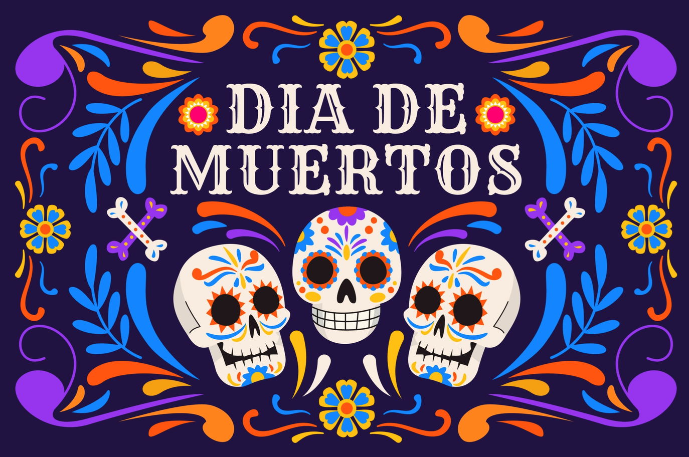 SØHOLM Prom nr. 4: Dia de muertos - gratis værksted for børn