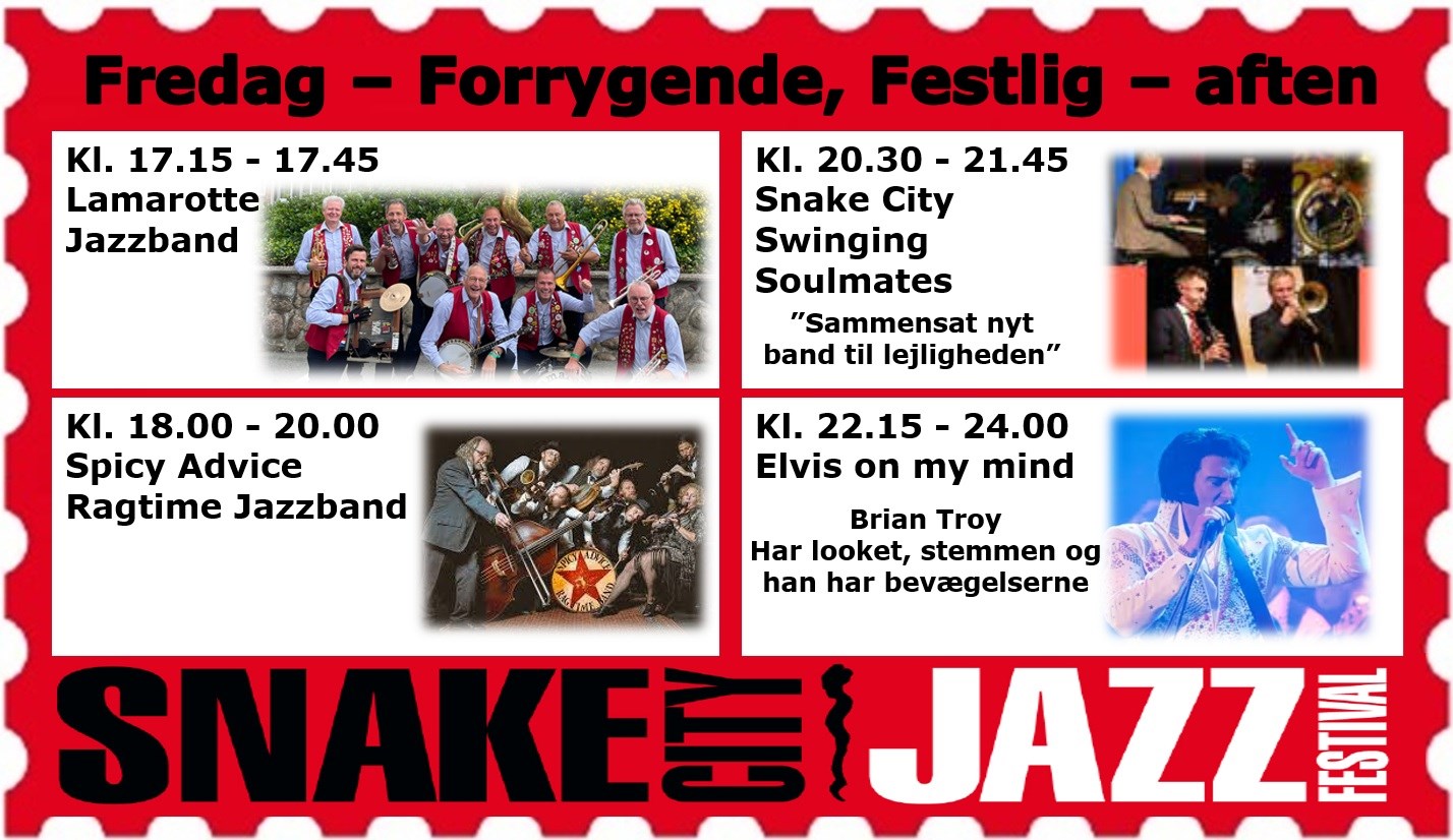 Fredag - Forrygende, Festlig - aften