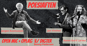 Poesiaften med åben mikrofon, og oplæg om mulighederne for at udgive digte
