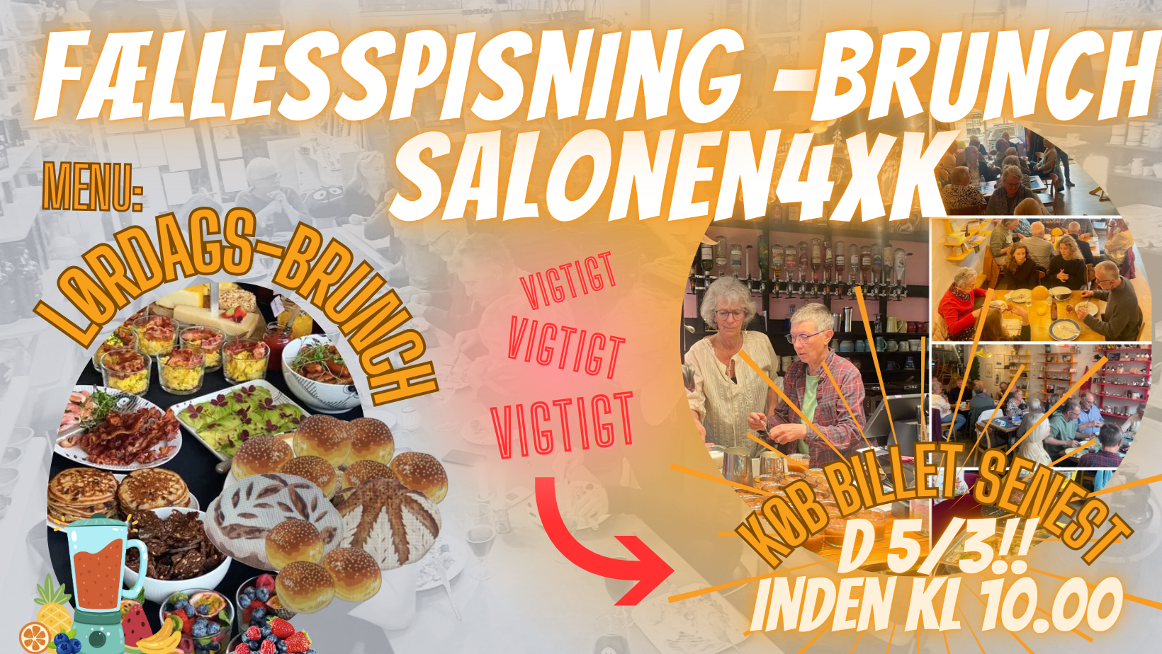 Fællesspisnings Brunch