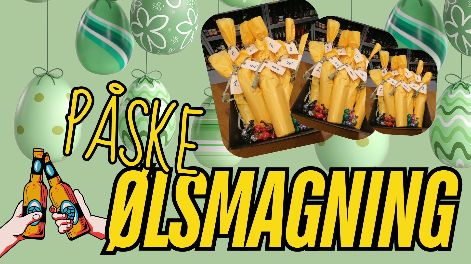 Ølsmagning efterfulgt af fredagsbar