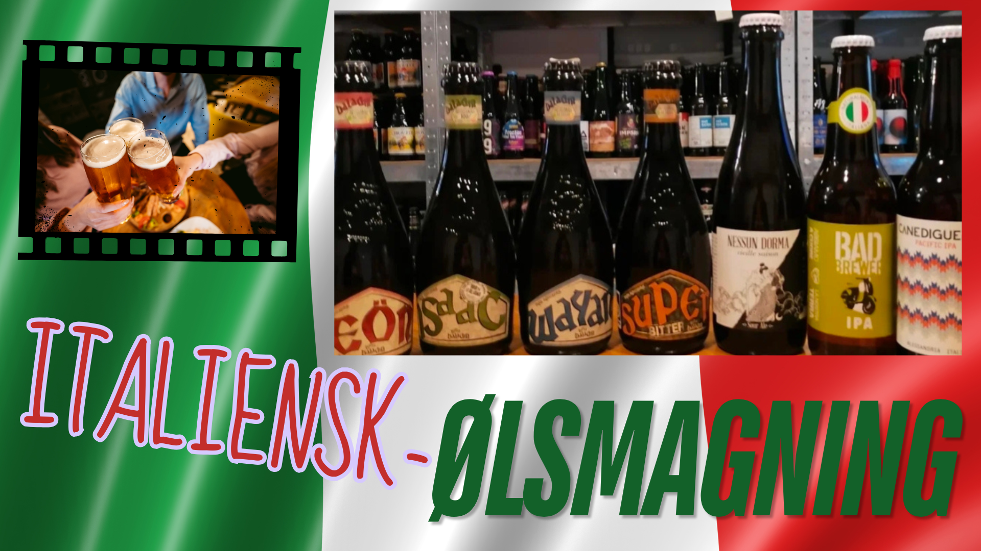 Ølsmagning efterfulgt af fredagsbar