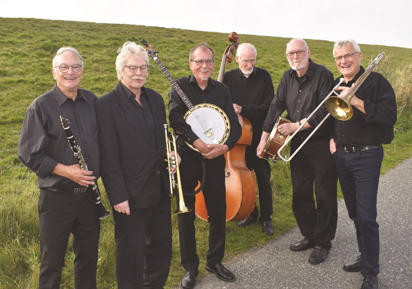 Vestre Jazzværk fylder Gårdspladsen med blå toner og levende improvisation