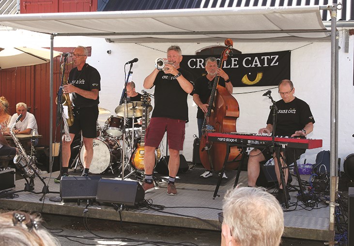 Creole Catz Jazz & Boogie slutter sæsonens Jazz på Gårdspladsen