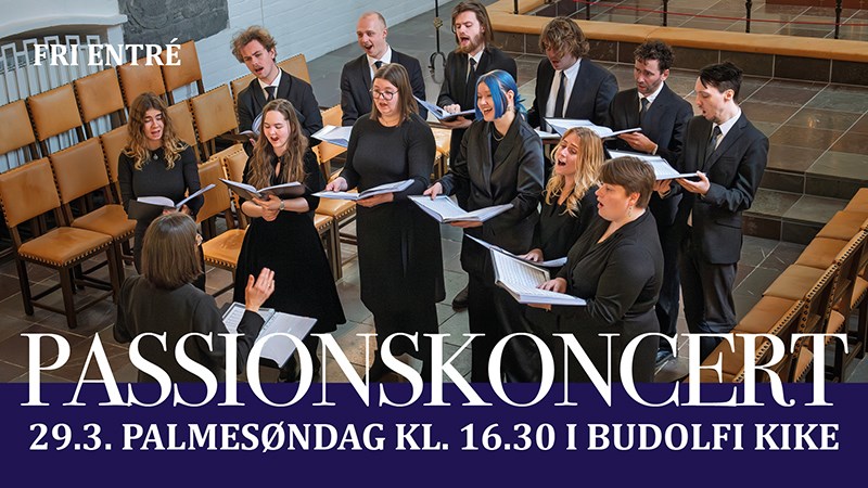 Passionskoncert med musik af Bach, Mozart og Händel