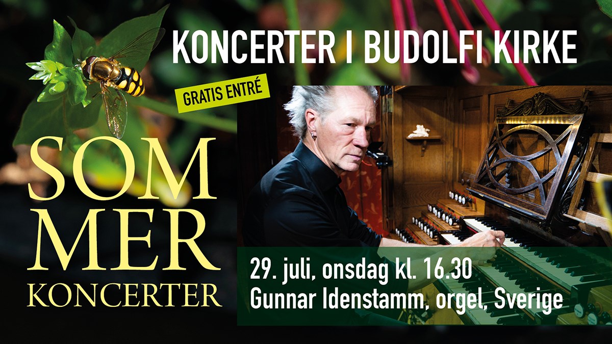 Orgelkoncert med international berømt orgelvirtuos