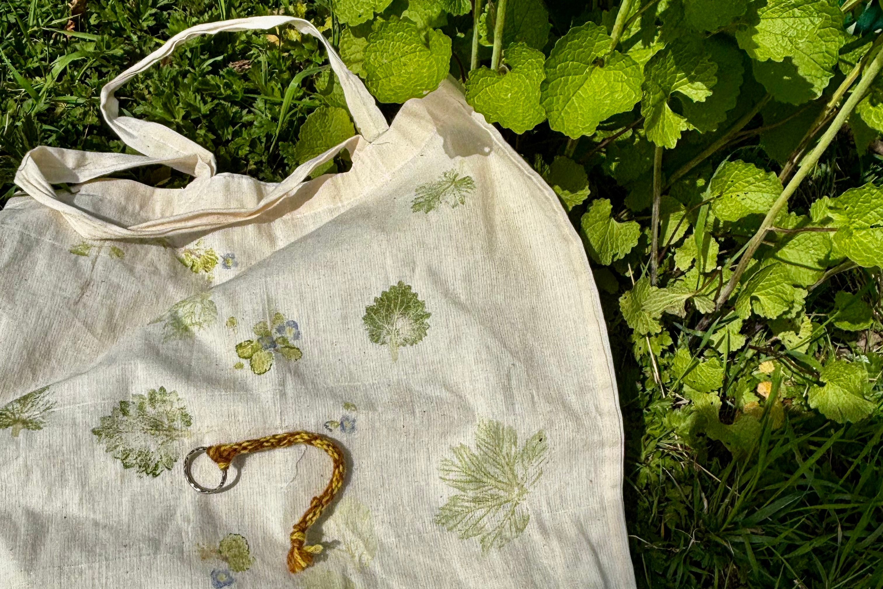 Sommerworkshop i plantefarvning