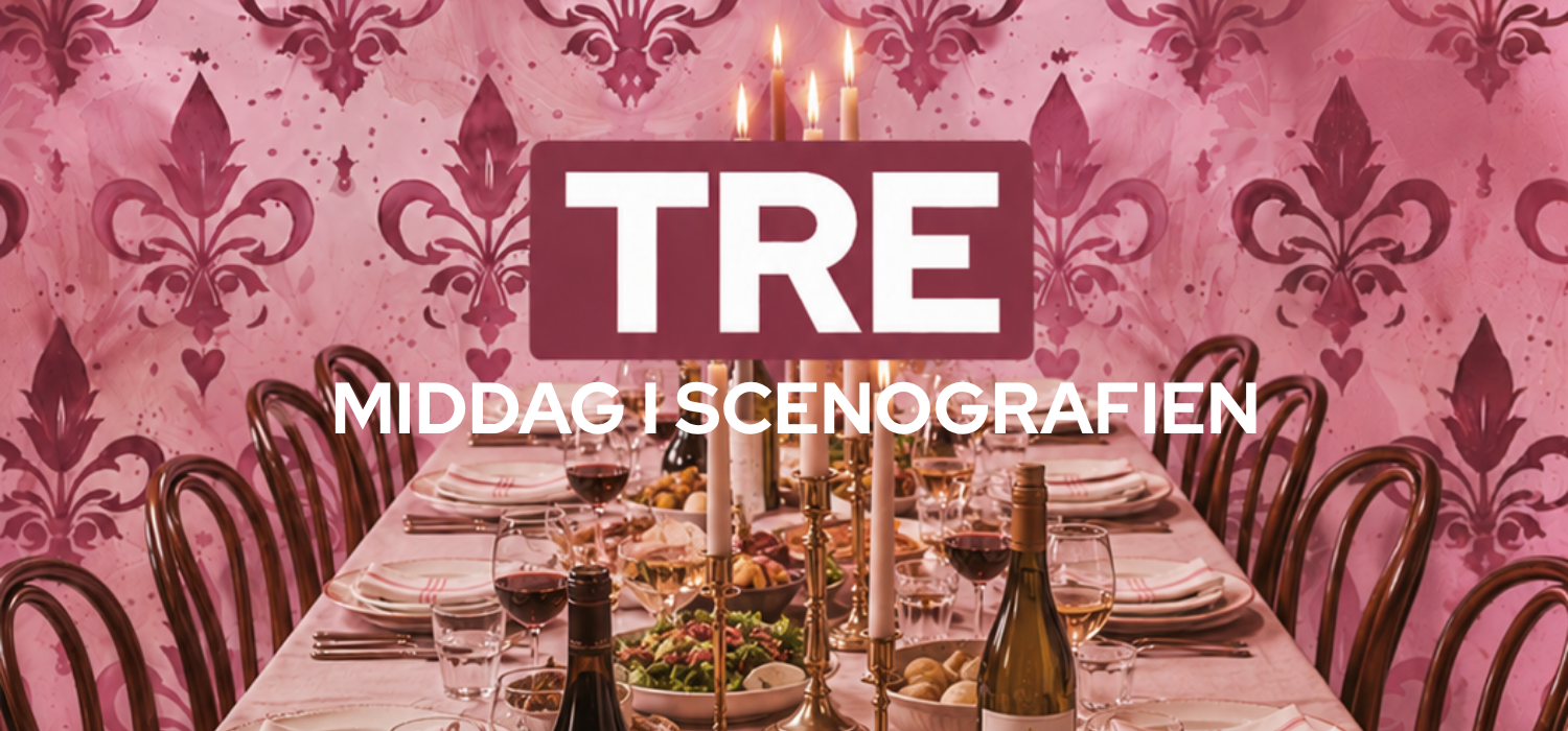 Middage i scenografien: Tre