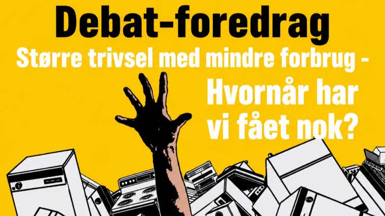 Større trivsel med mindre forbrug - Hvornår har vi fået nok?