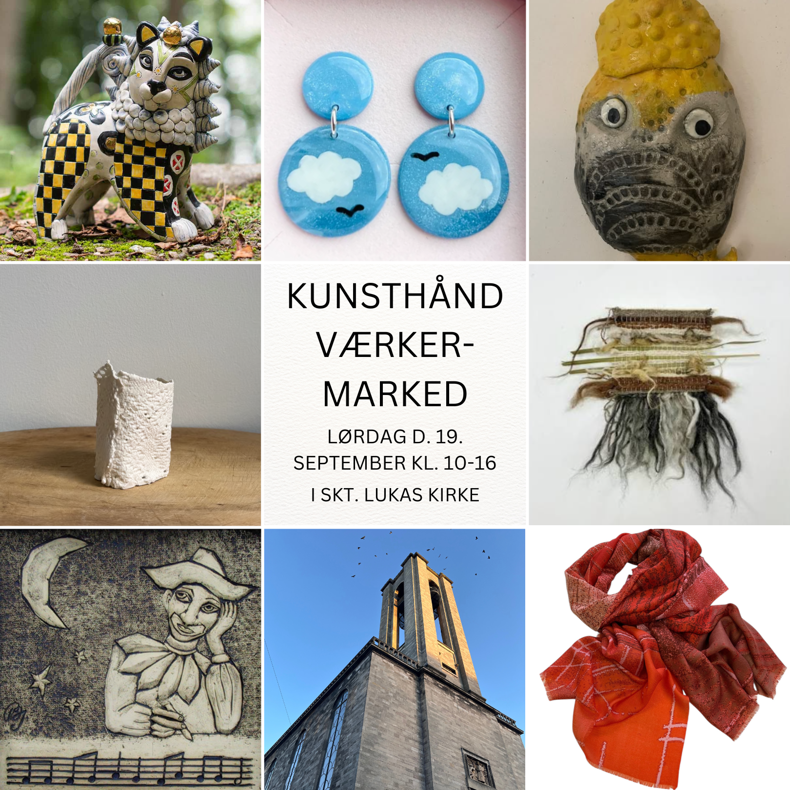 Skt. Lukas Kunstforenings Kunsthåndværkermarked