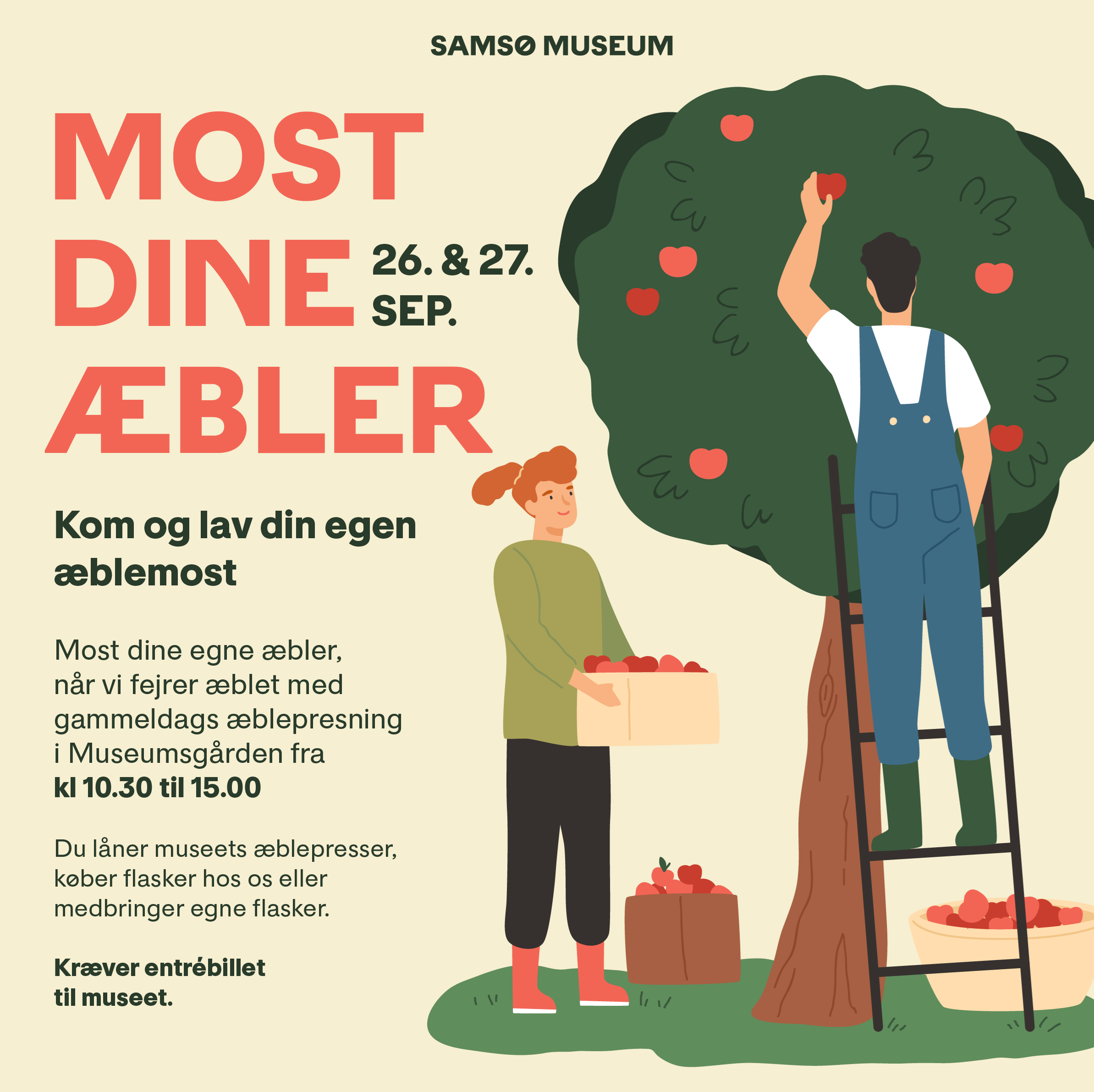 Æbledage på Samsø Museum