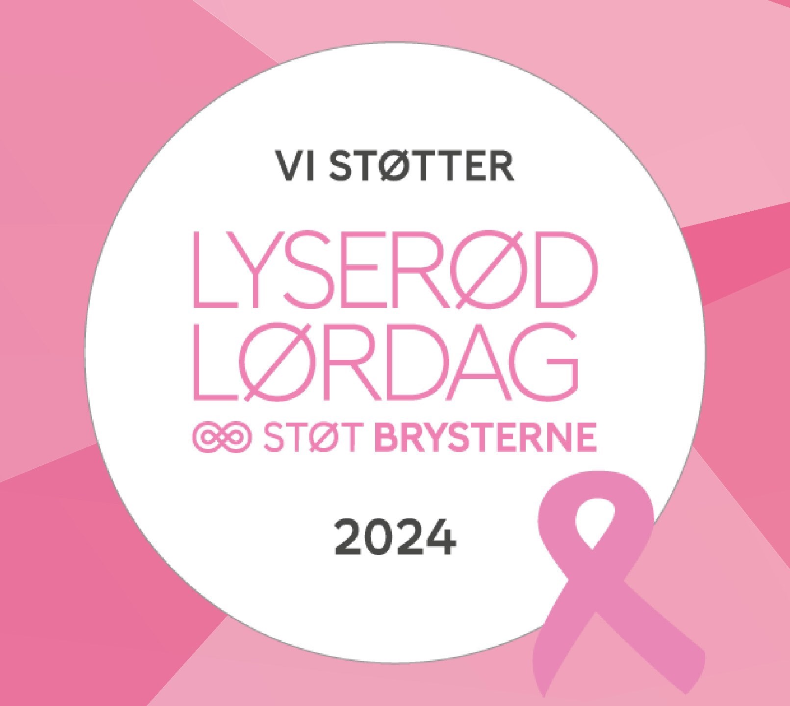 Lyserød Lørdag i Lyngby Storcenter