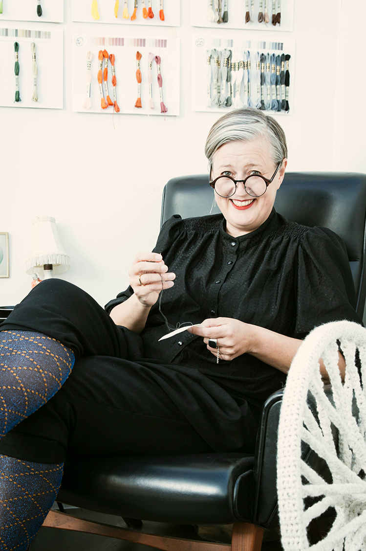 Badass Raseri-broderi - hva' faen er det nu for noget ? Foredrag v/ Trine Runge Jessen