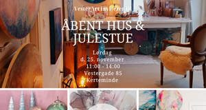 Galleri VesterArt inviterer til Åbent hus & Julestue