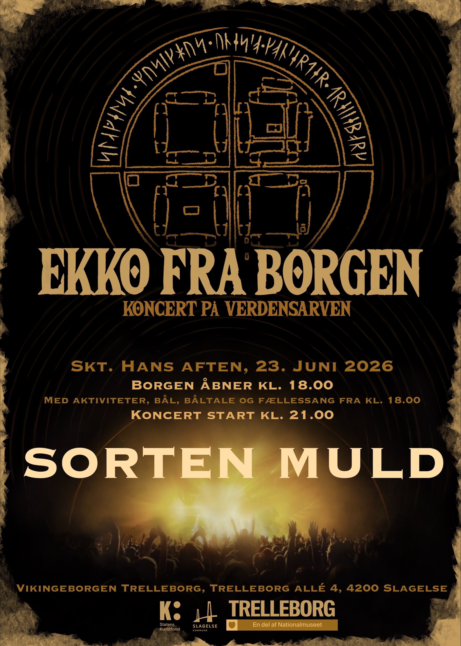 Sankt Hans 2026 på Vikingeborgen Trelleborg
